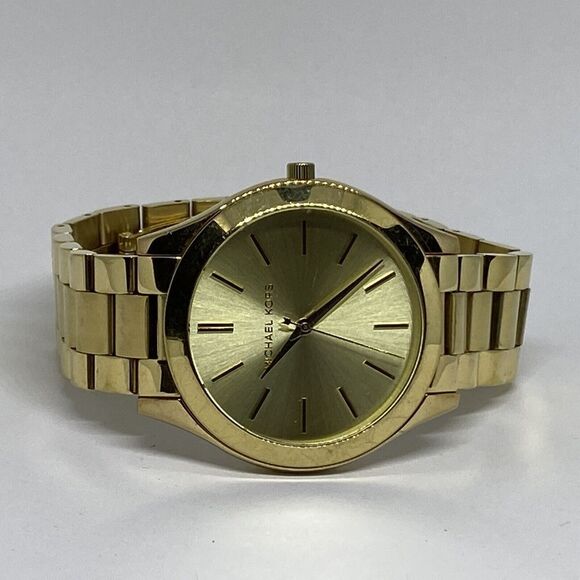 Michael Kors Runway MK3179 Womens Stainless Steel Analog Dial Quartz Watch VK744 - Picture 7 of 12